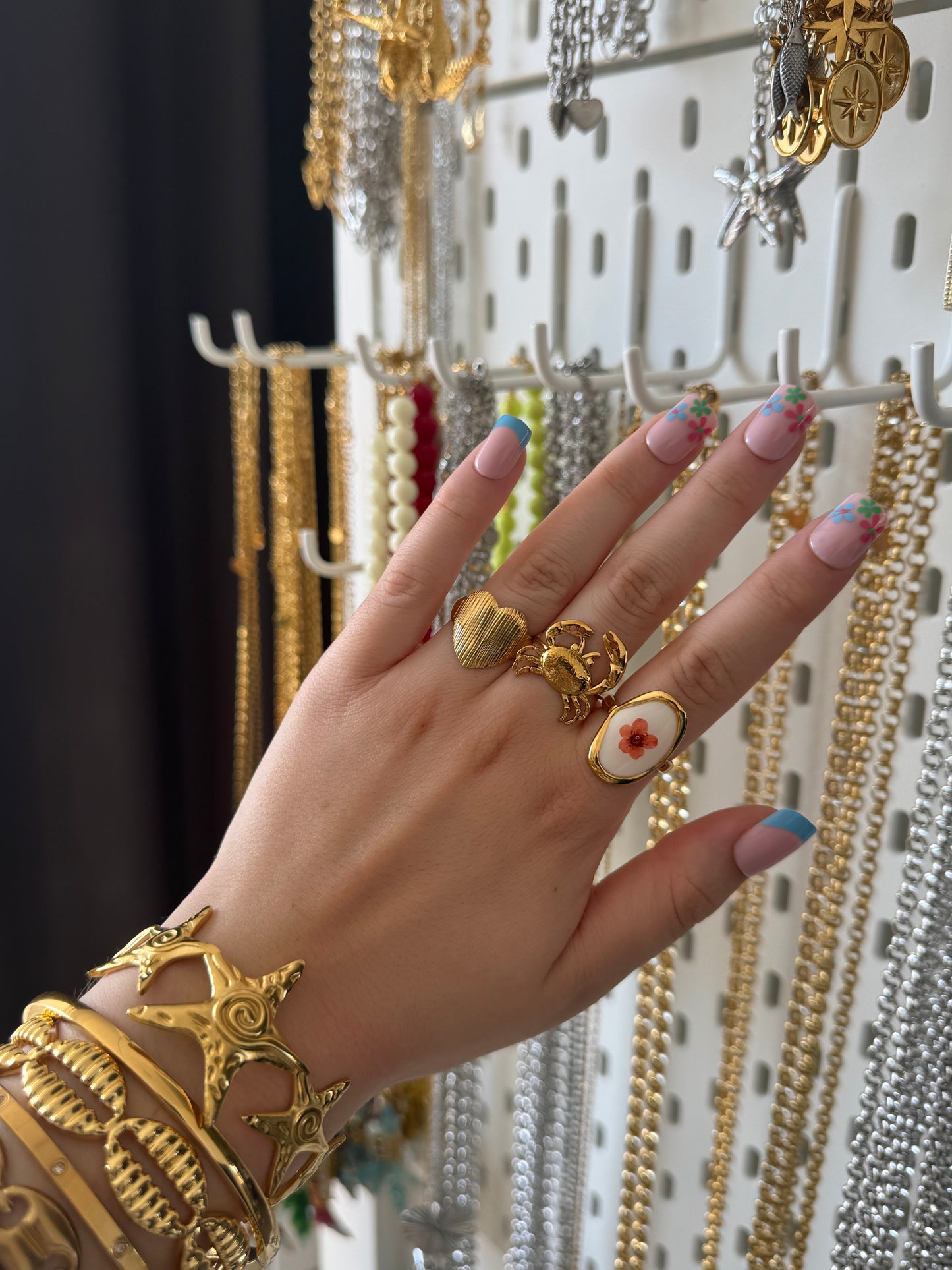 ‘KRAB’ ring - goud