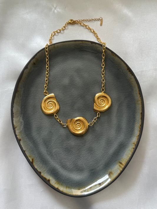 ‘SEA YA LATER’ ketting - goud