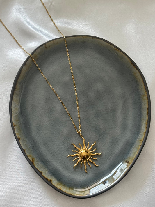 ‘SUNNY’ ketting - goud/zilver