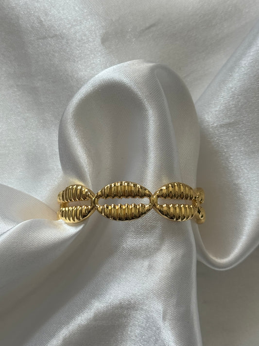 ‘SEA’ bangle - goud/zilver