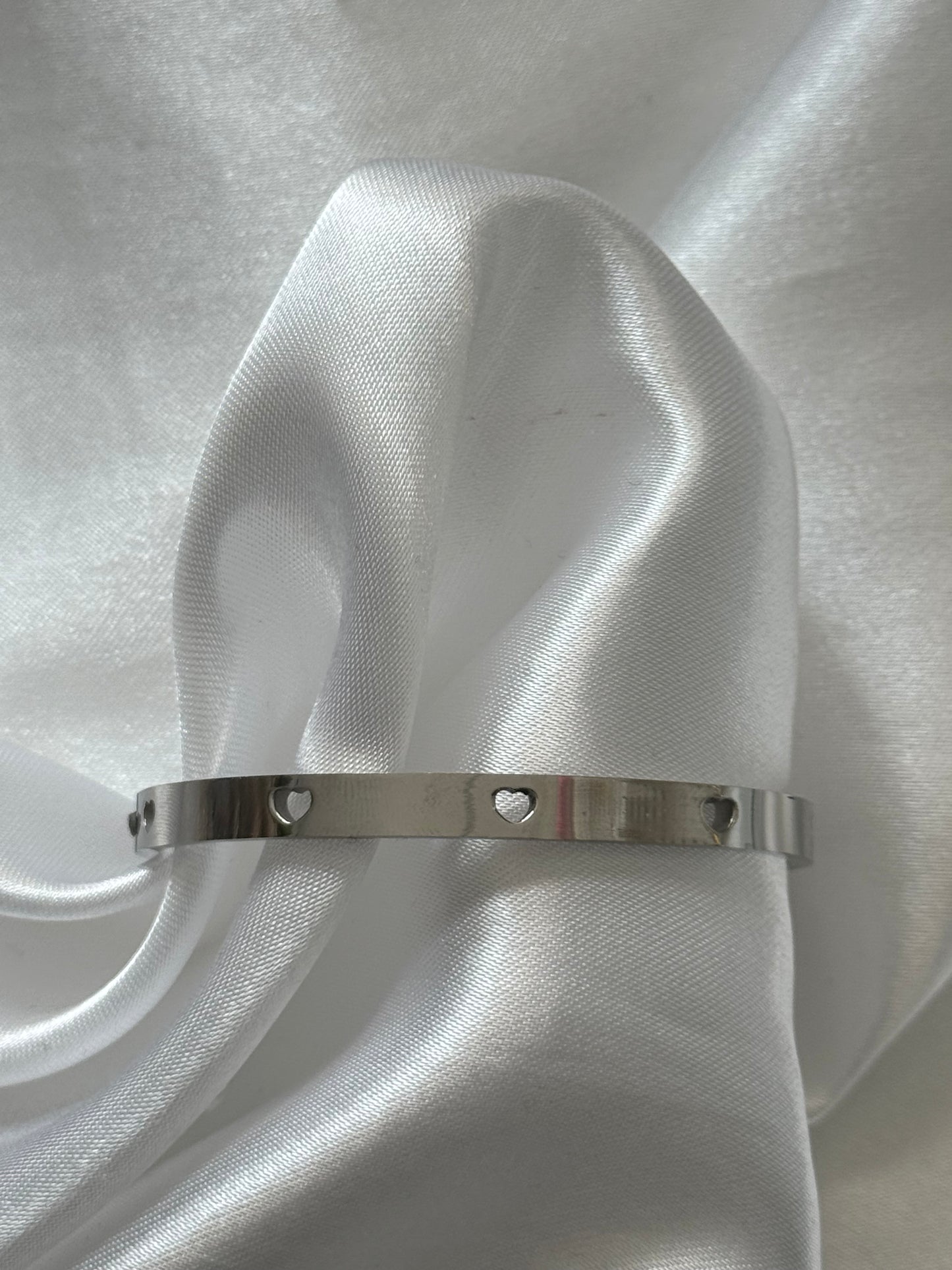 ‘I LOVE YOU’ bangle - goud/zilver