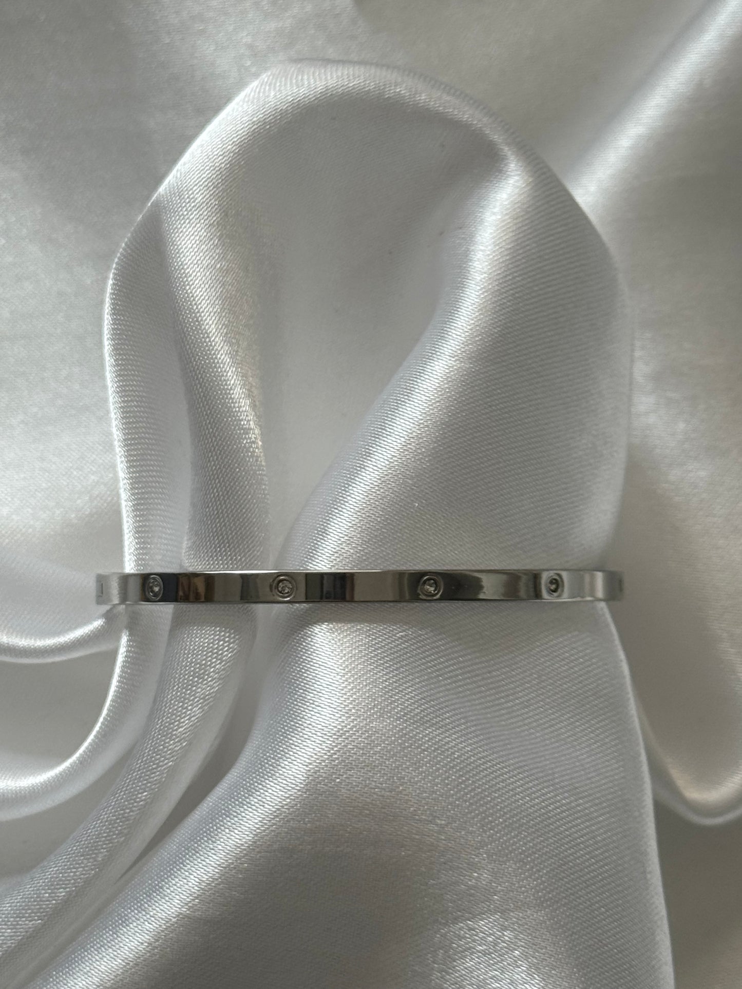‘SPARKLE’ bangle - goud/zilver