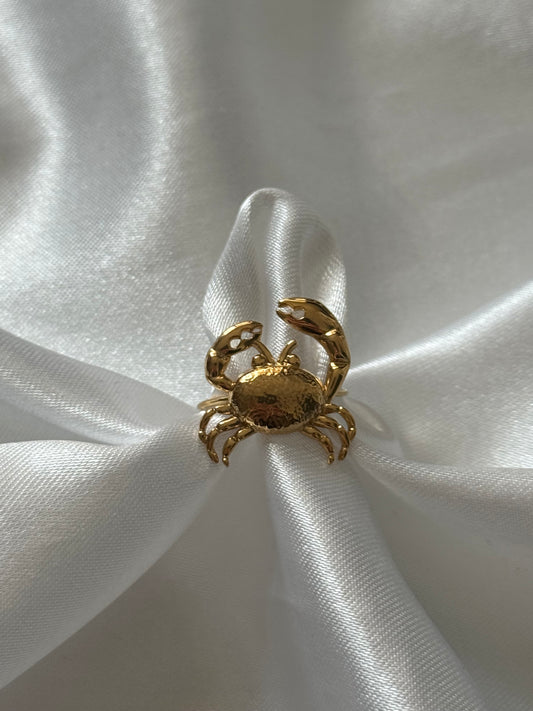 ‘KRAB’ ring - goud