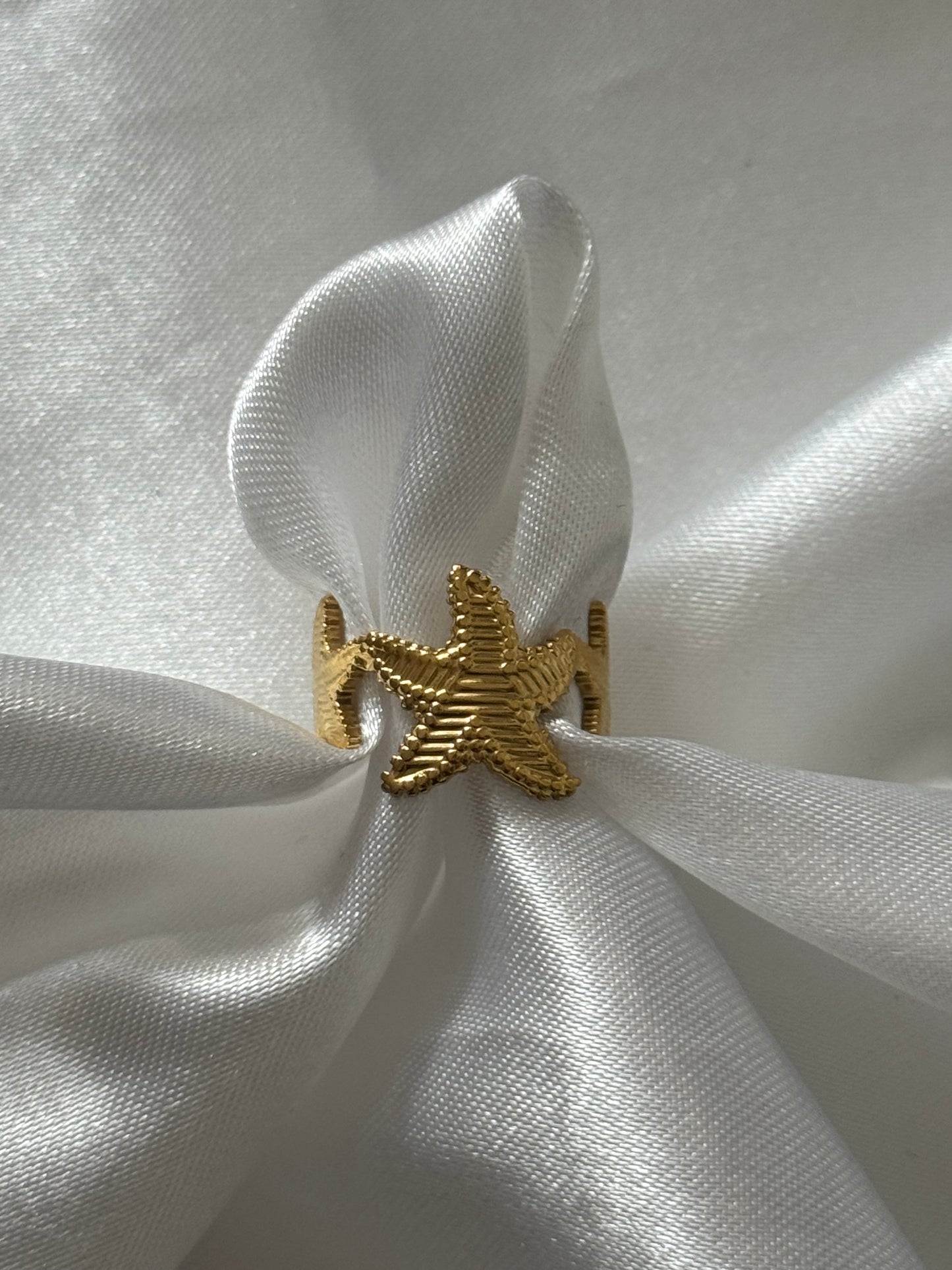 ‘CLASSY SUMMER’ ring - goud/zilver
