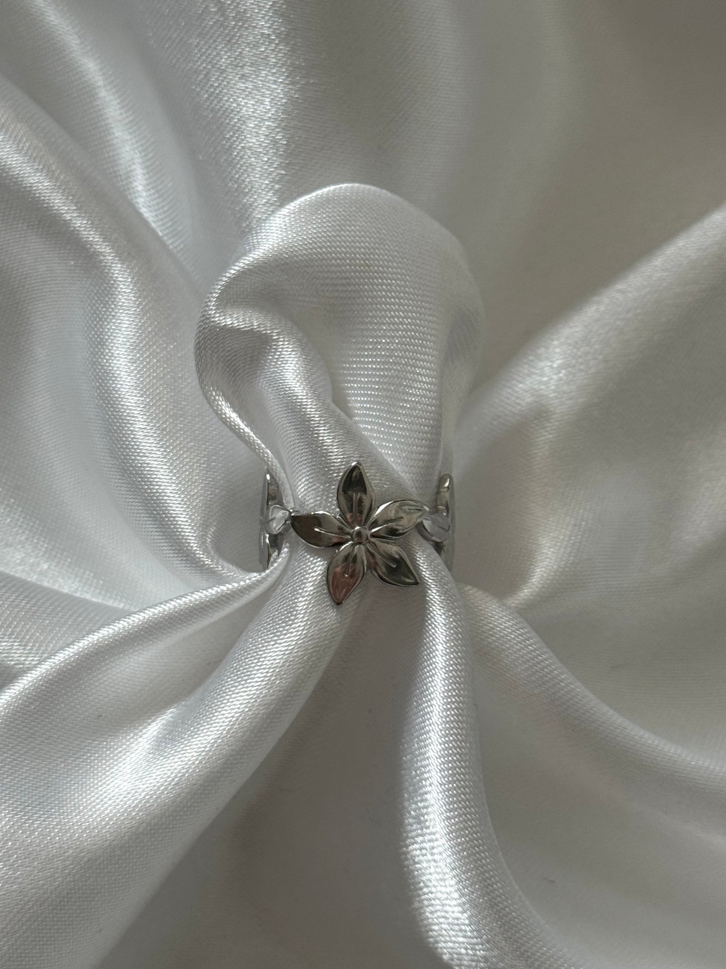 ‘FLORA’ ring - zilver