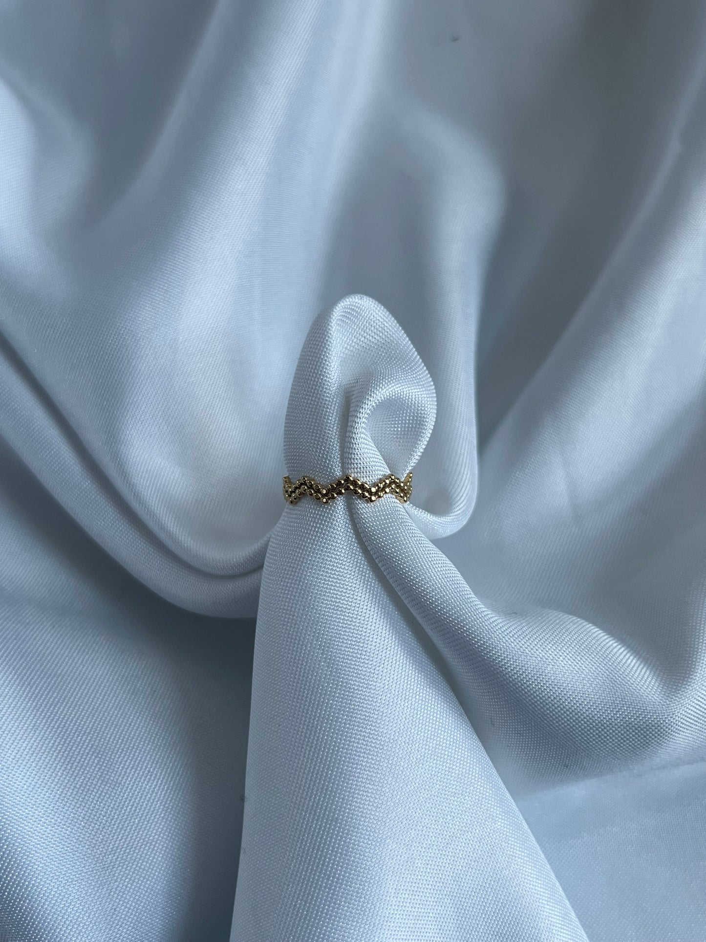 Twist ring - goud/zilver