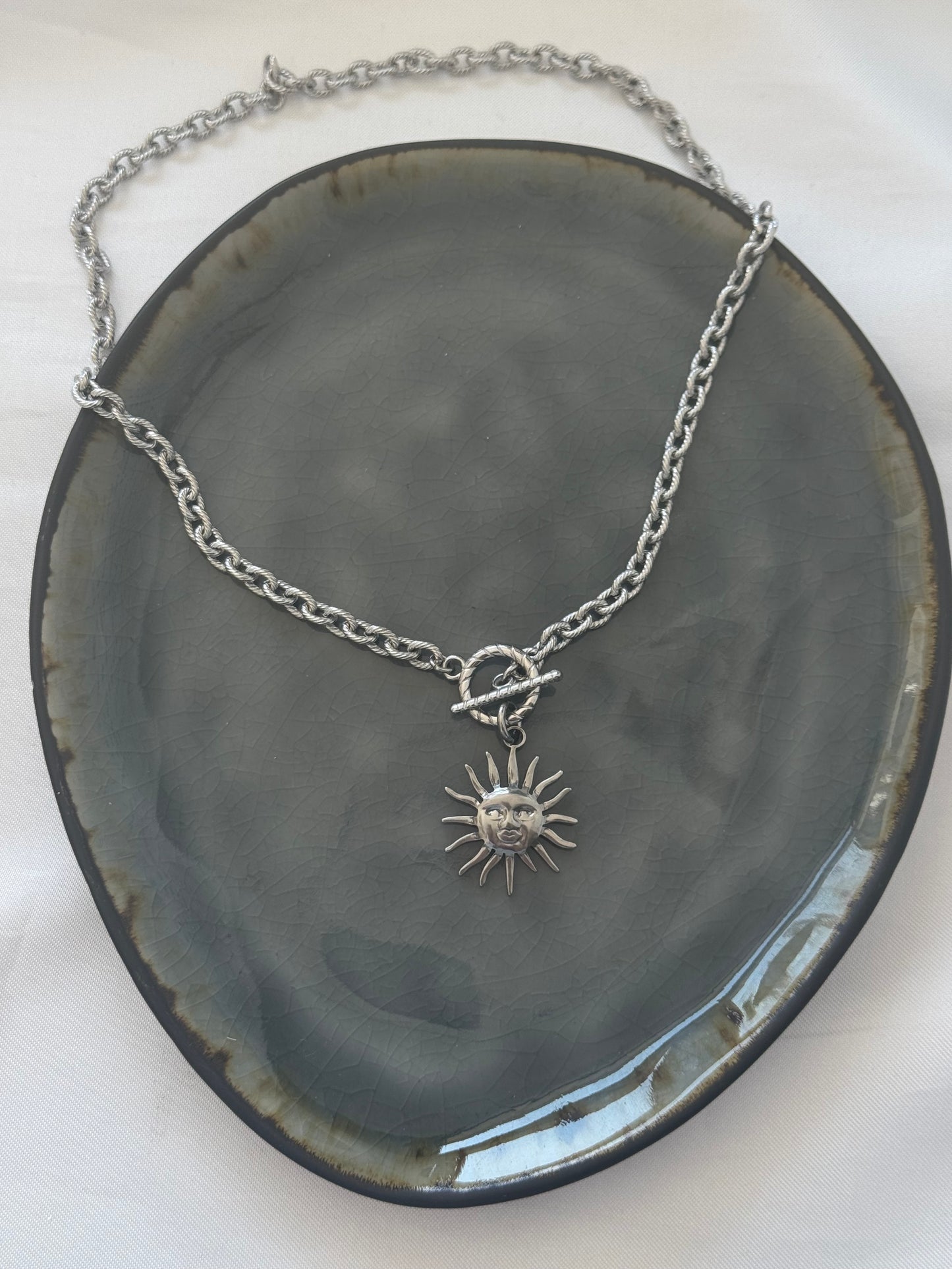 ‘SUNSHINE’ ketting - goud/zilver