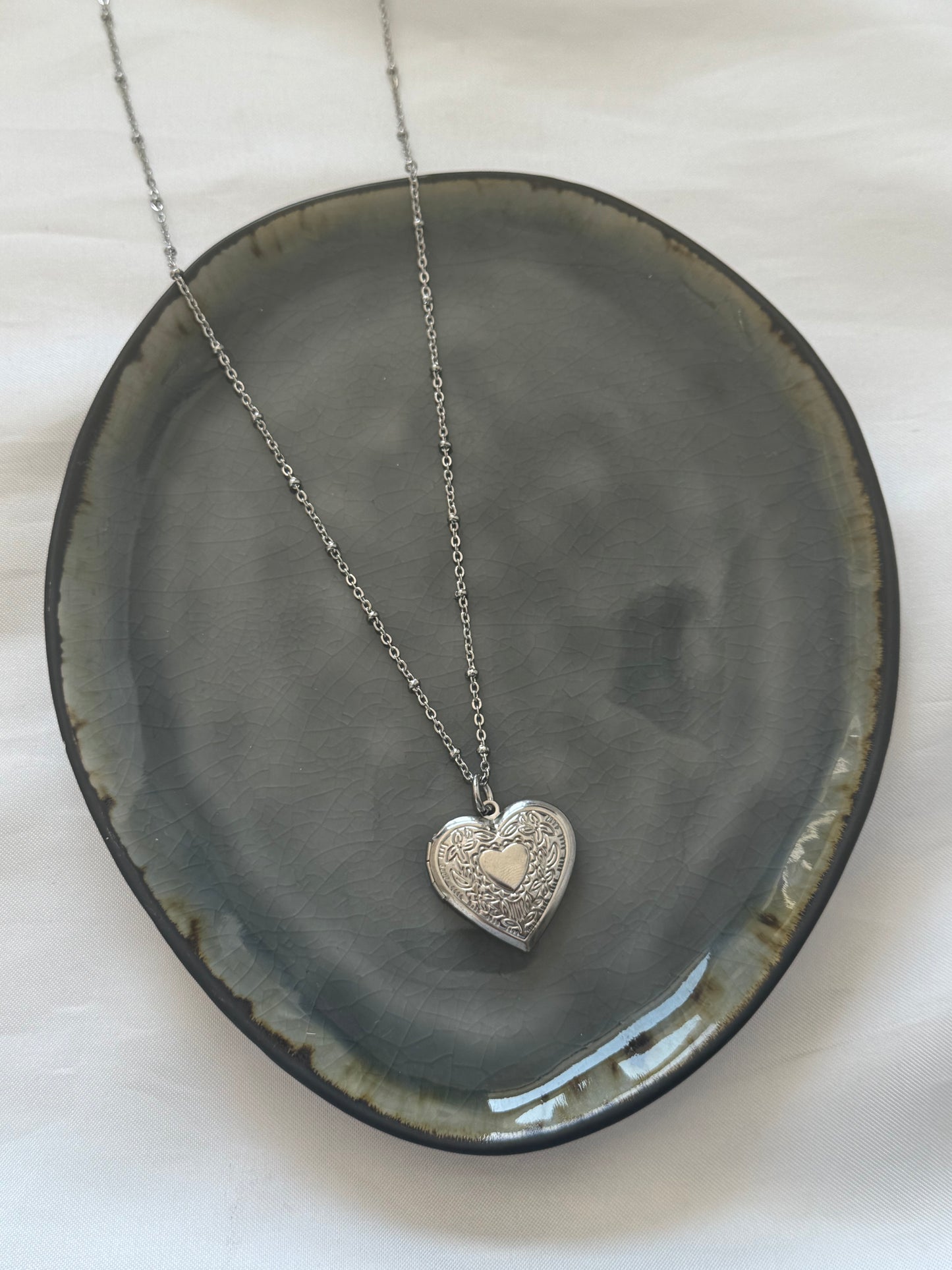 ‘LOCKED LOVE’ ketting - goud/zilver