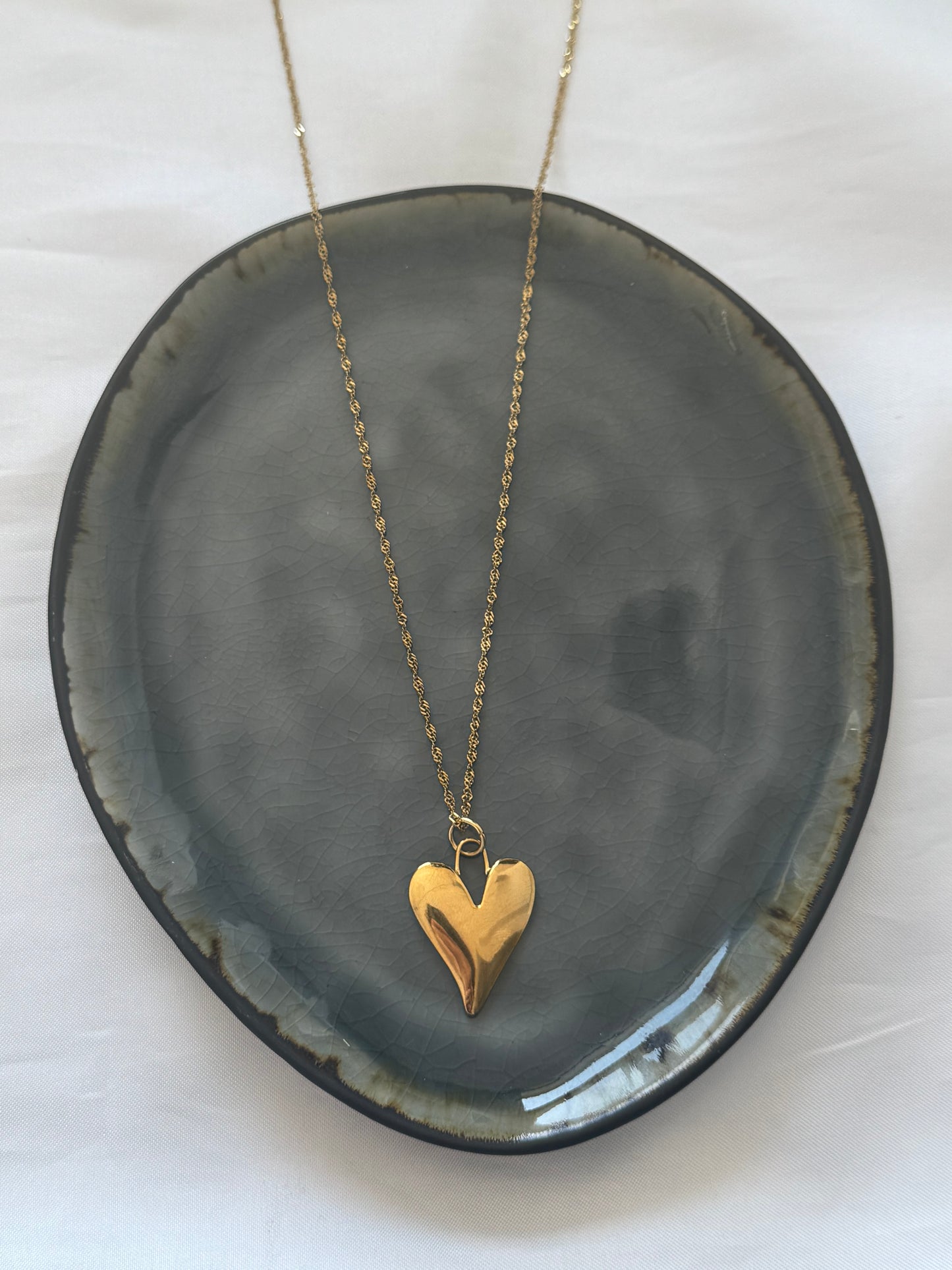 ‘BABES’ ketting - goud/zilver