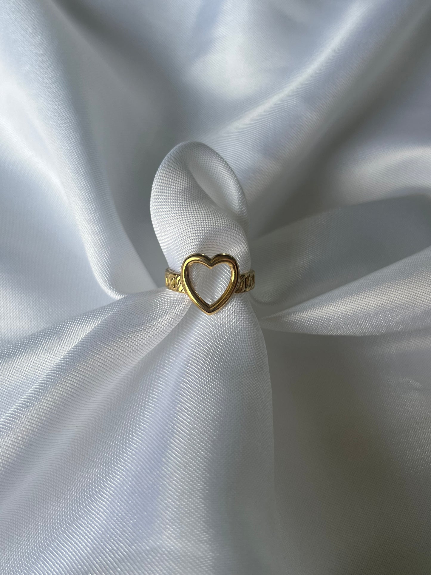 ‘LOVE’ ring - goud/zilver