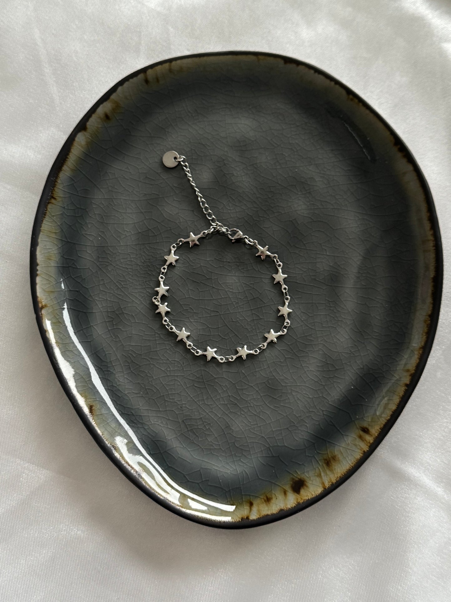 ‘STARS’ armband - goud/zilver
