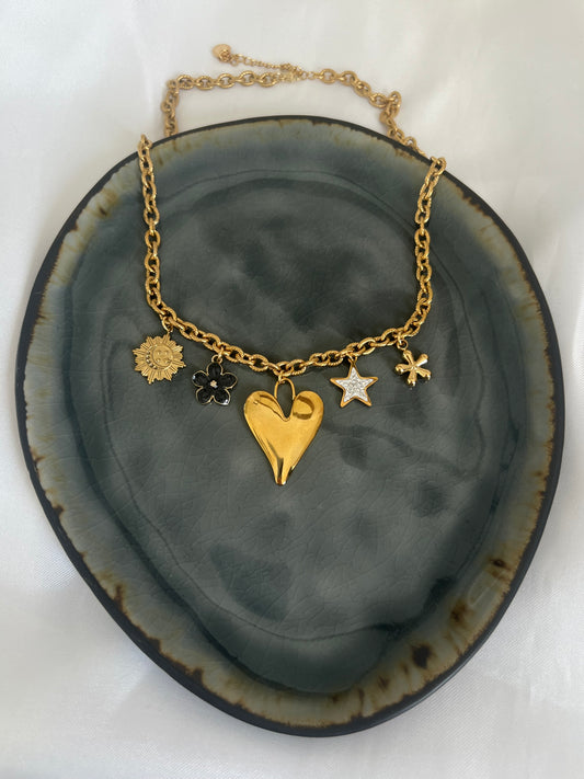 Bedelketting (48) - goud