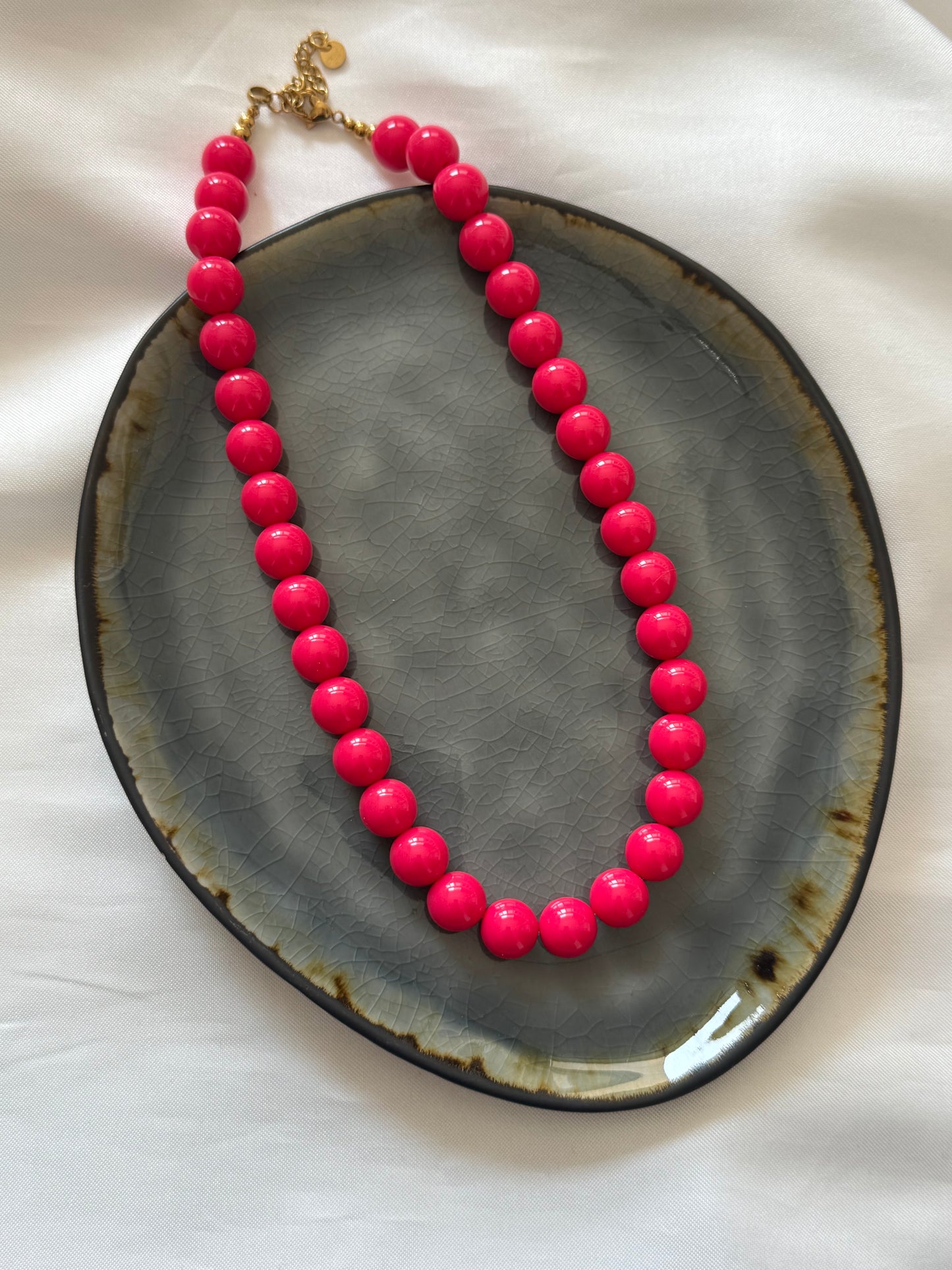 ‘BIG BEADS’ ketting - diverse kleuren
