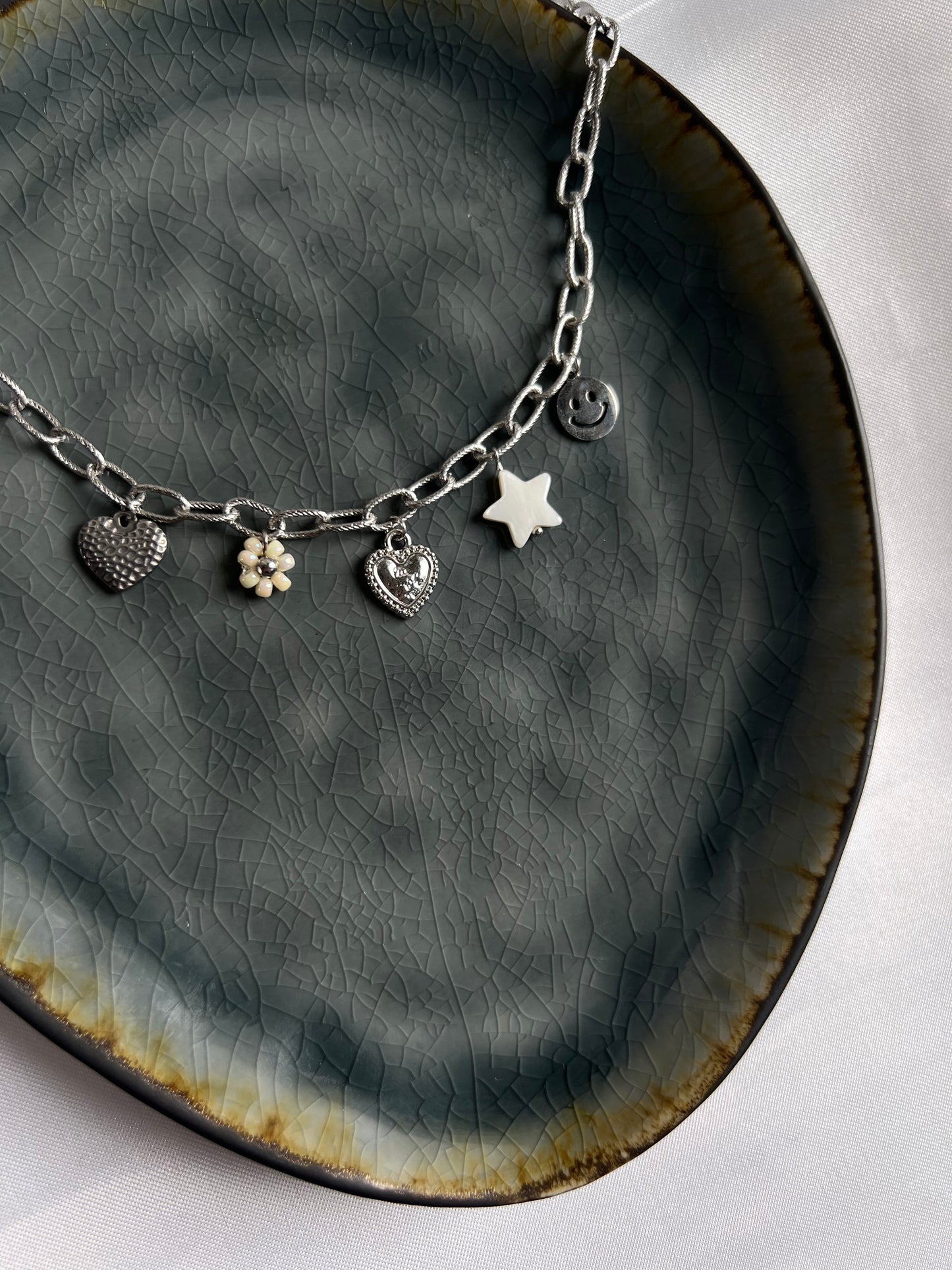 Lise ketting - goud / zilver