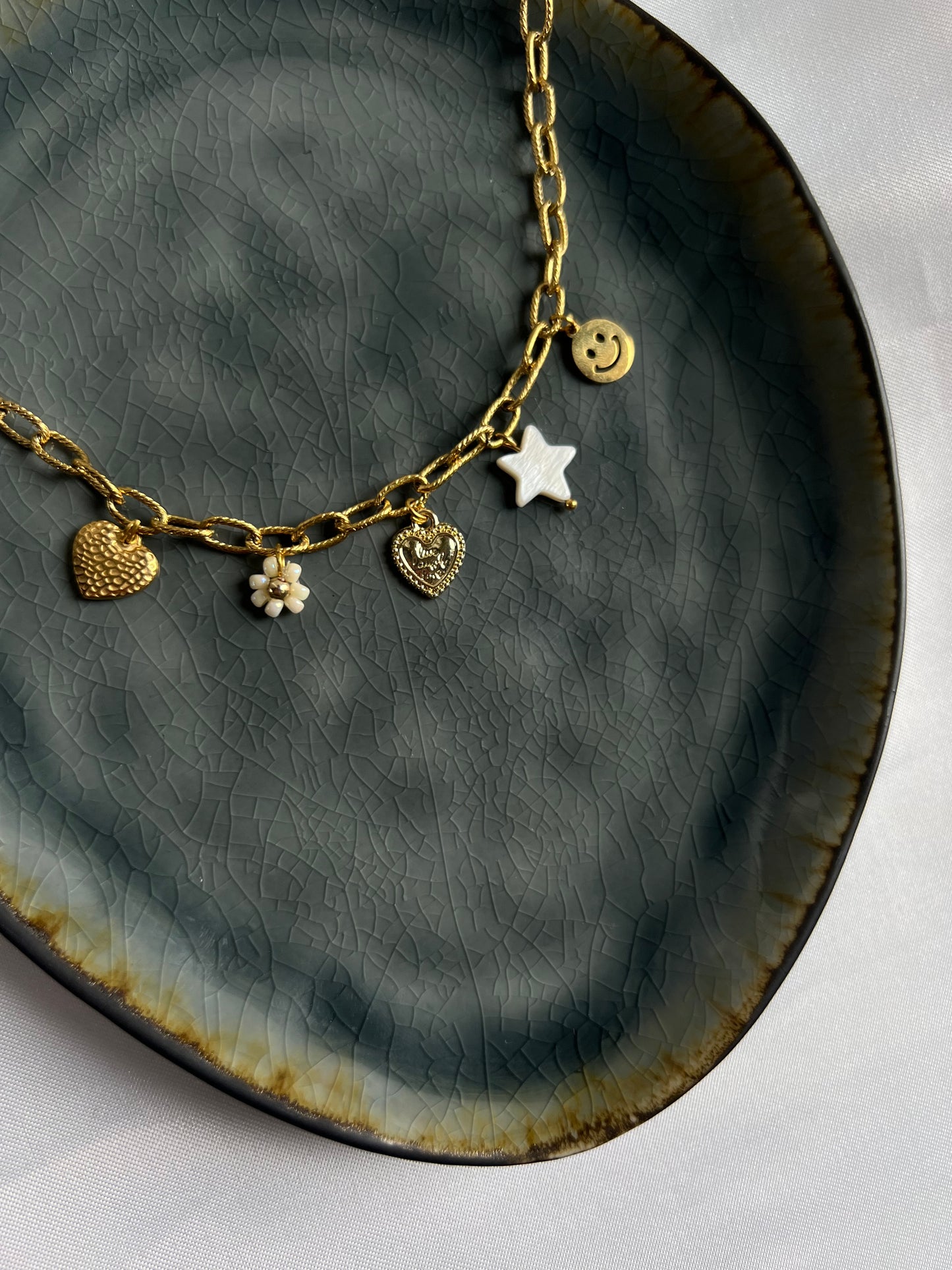 Lise ketting - goud / zilver