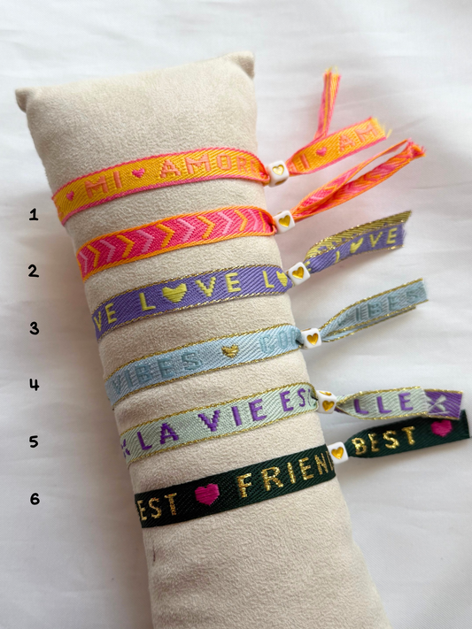 ‘LENTE’ lint armbandjes