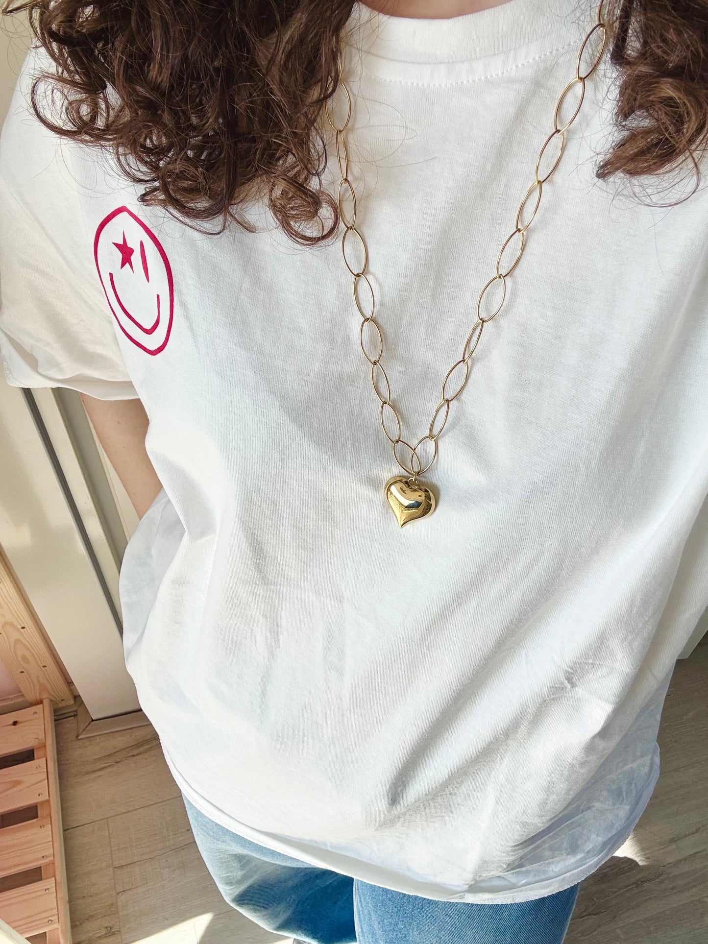 ‘LOVELY’ ketting - goud