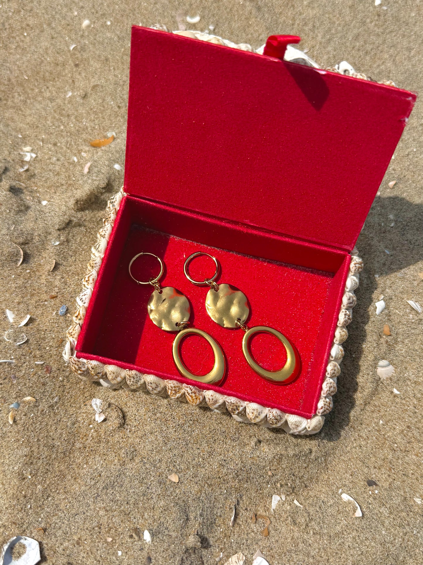 ‘HAILEY’ oorbellen - goud