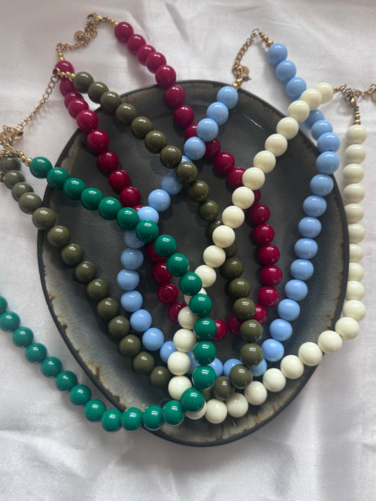‘BIG BEADS’ ketting - diverse kleuren