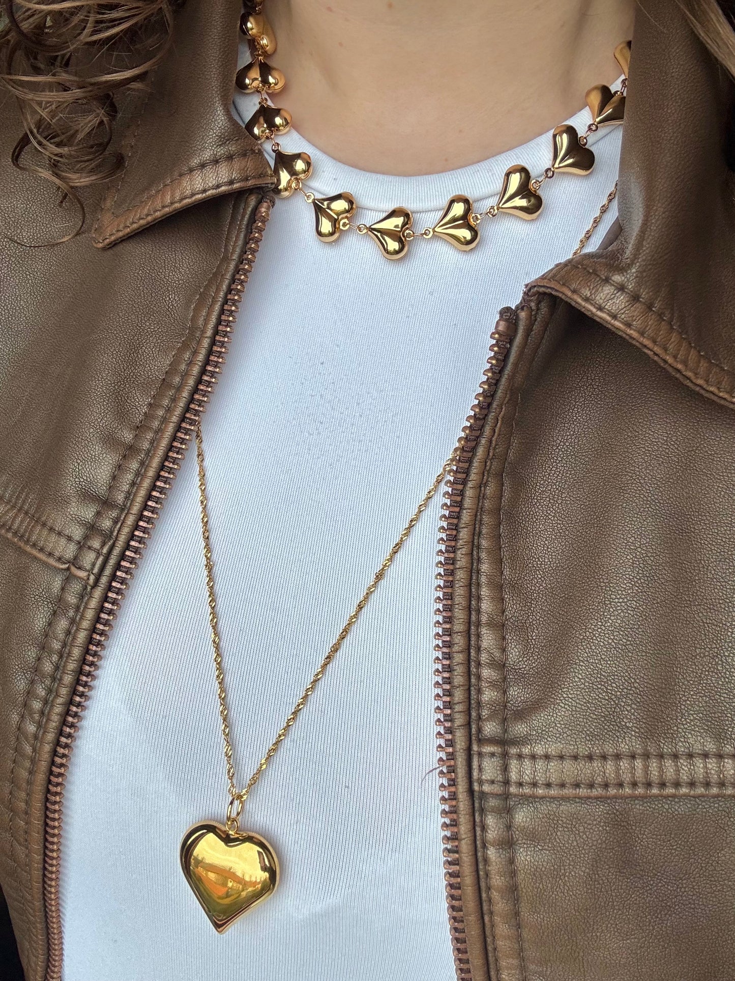 ‘BFF’ ketting - goud