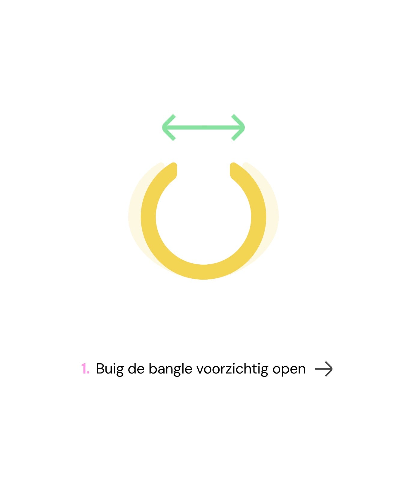 ‘MEGA FLOWER’ bangle - goud/zilver