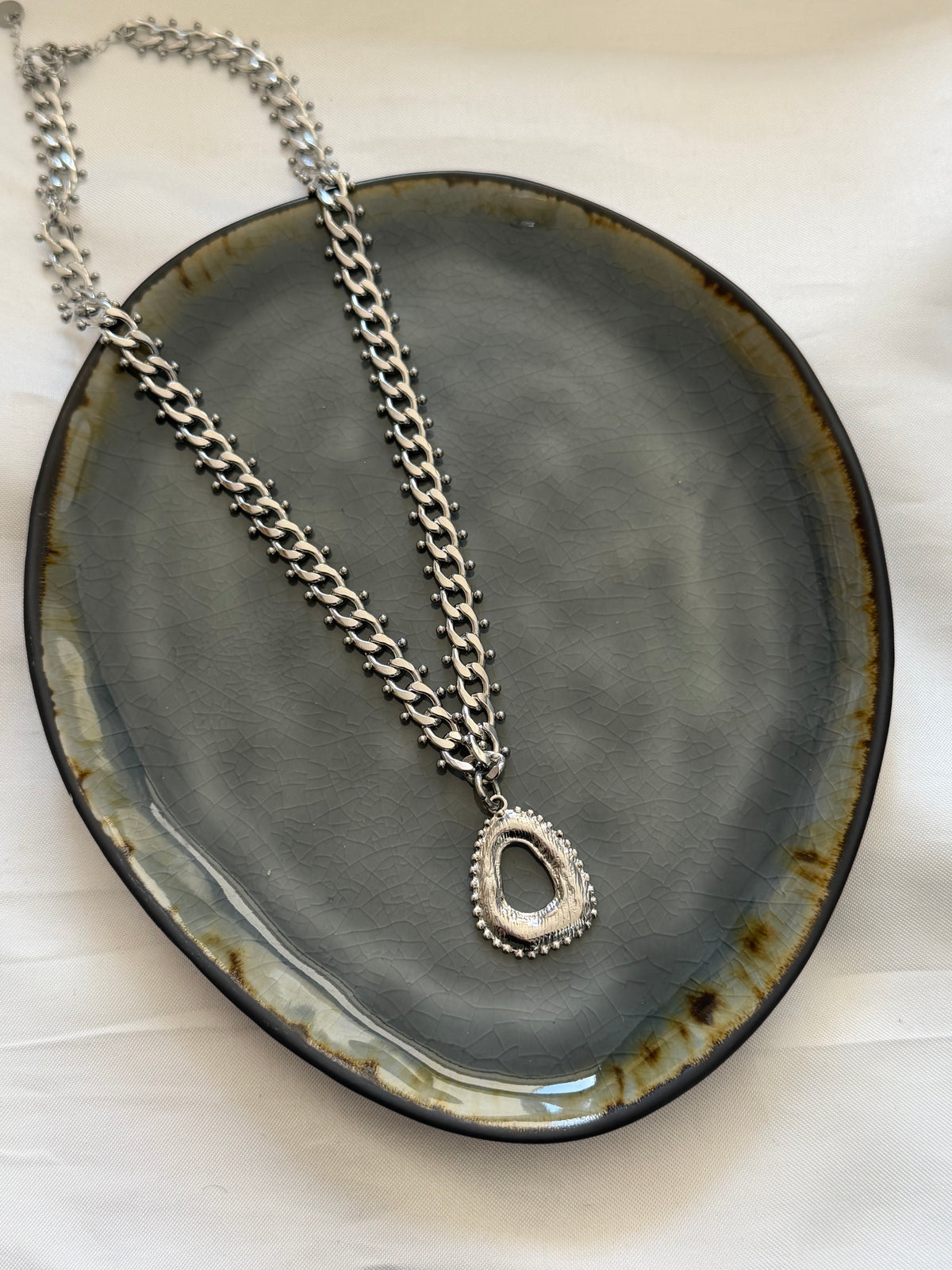 ‘AURORA’ ketting - goud/zilver