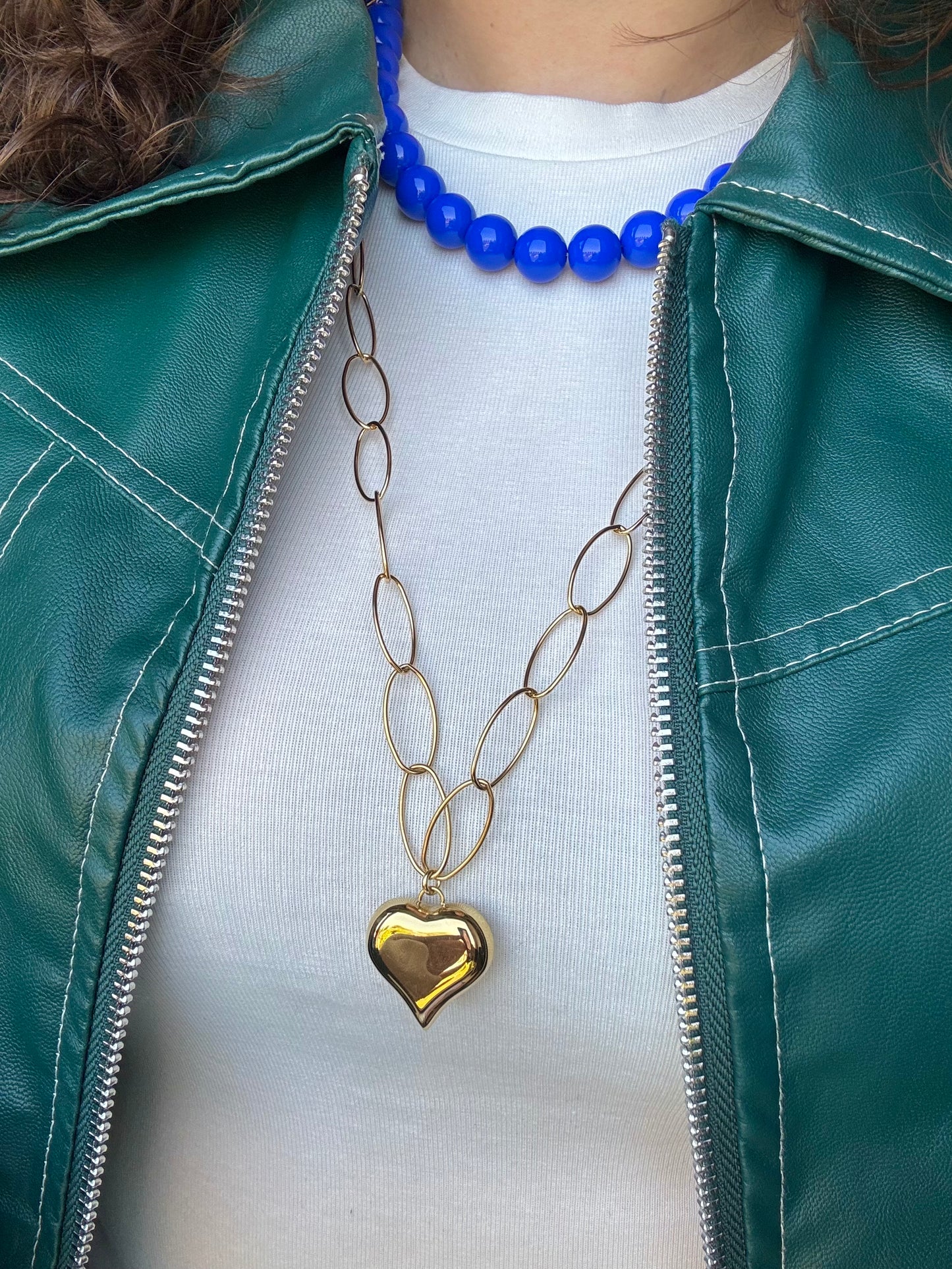 ‘BIG BEADS’ ketting - diverse kleuren