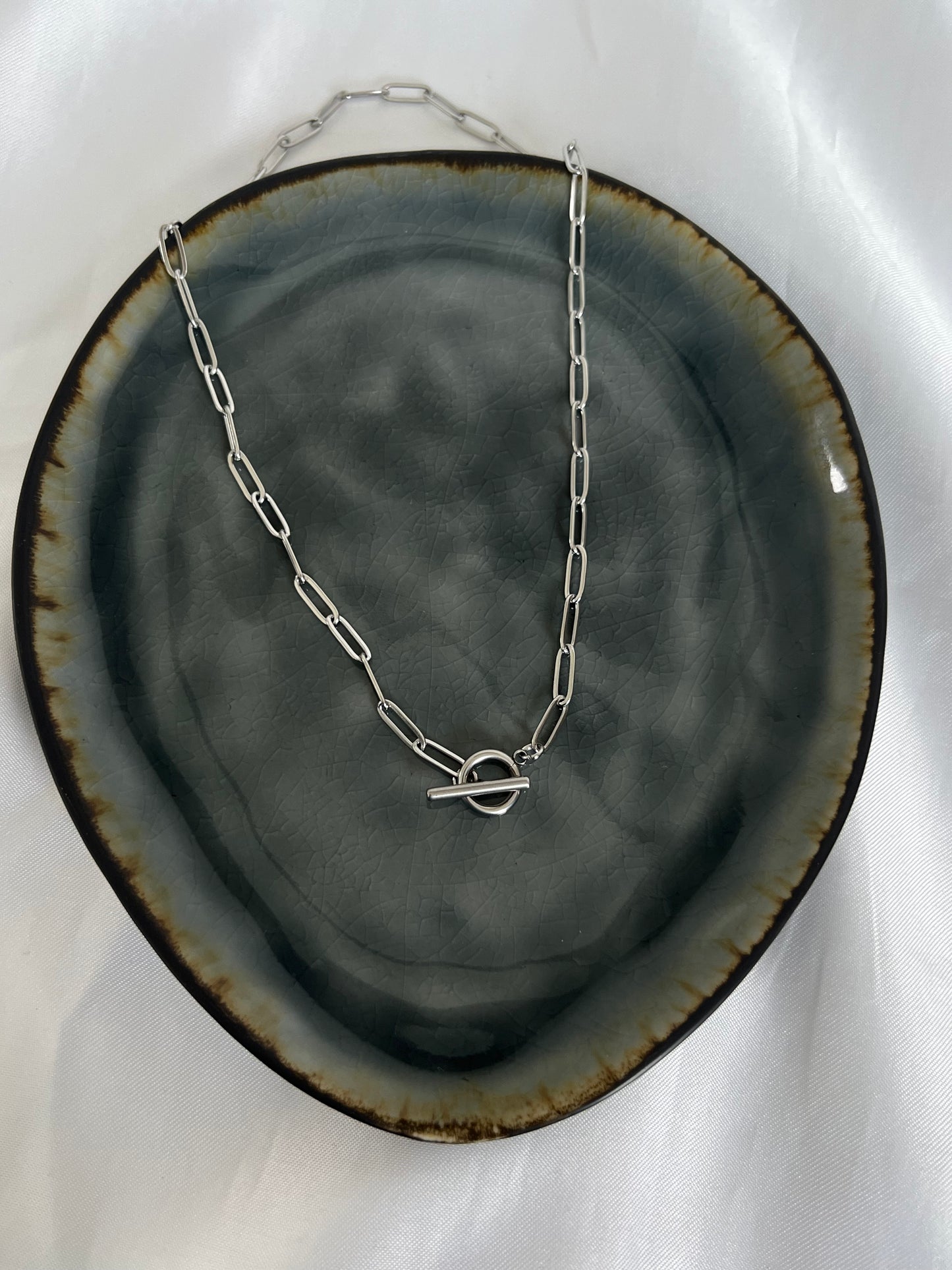 ‘CLASSY’ ketting - zilver