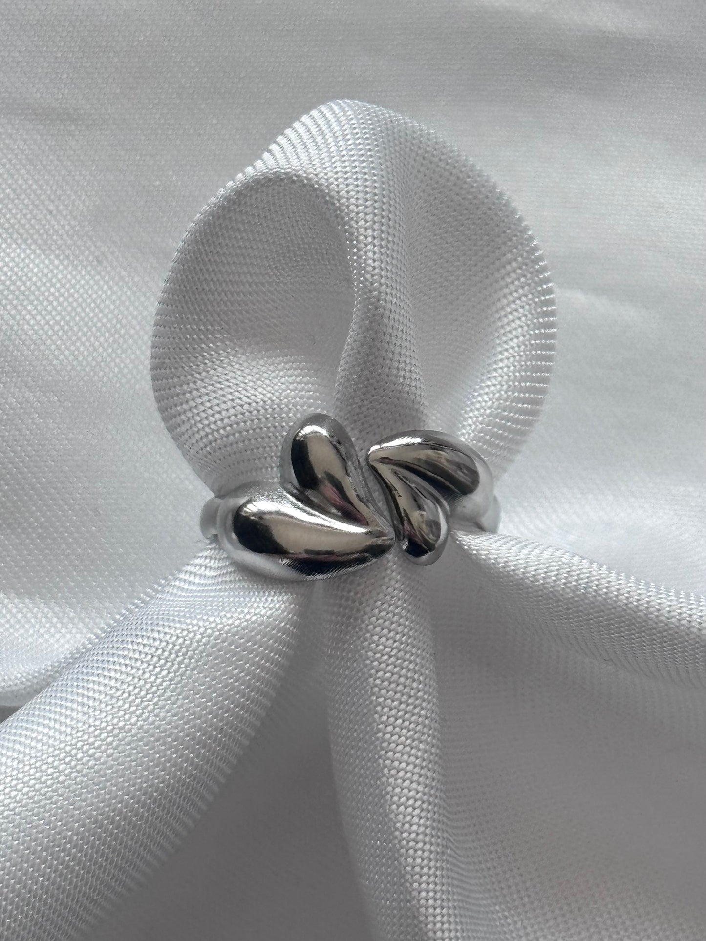 ‘CUPIDO’ ring - goud/zilver