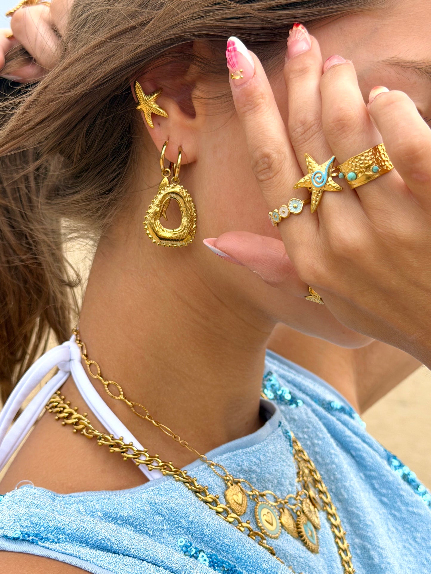 ‘EVA’ ring - goud