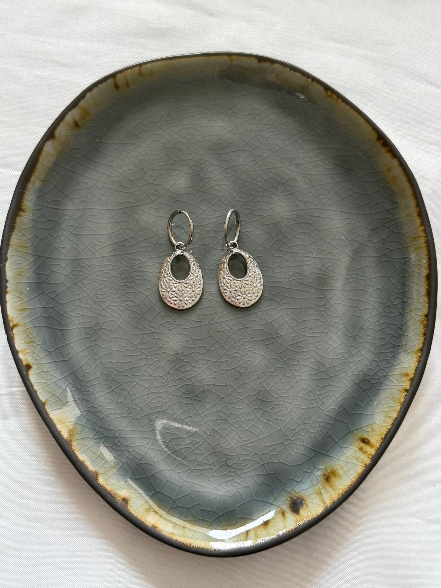 ‘JOLANDA’ oorbellen - zilver