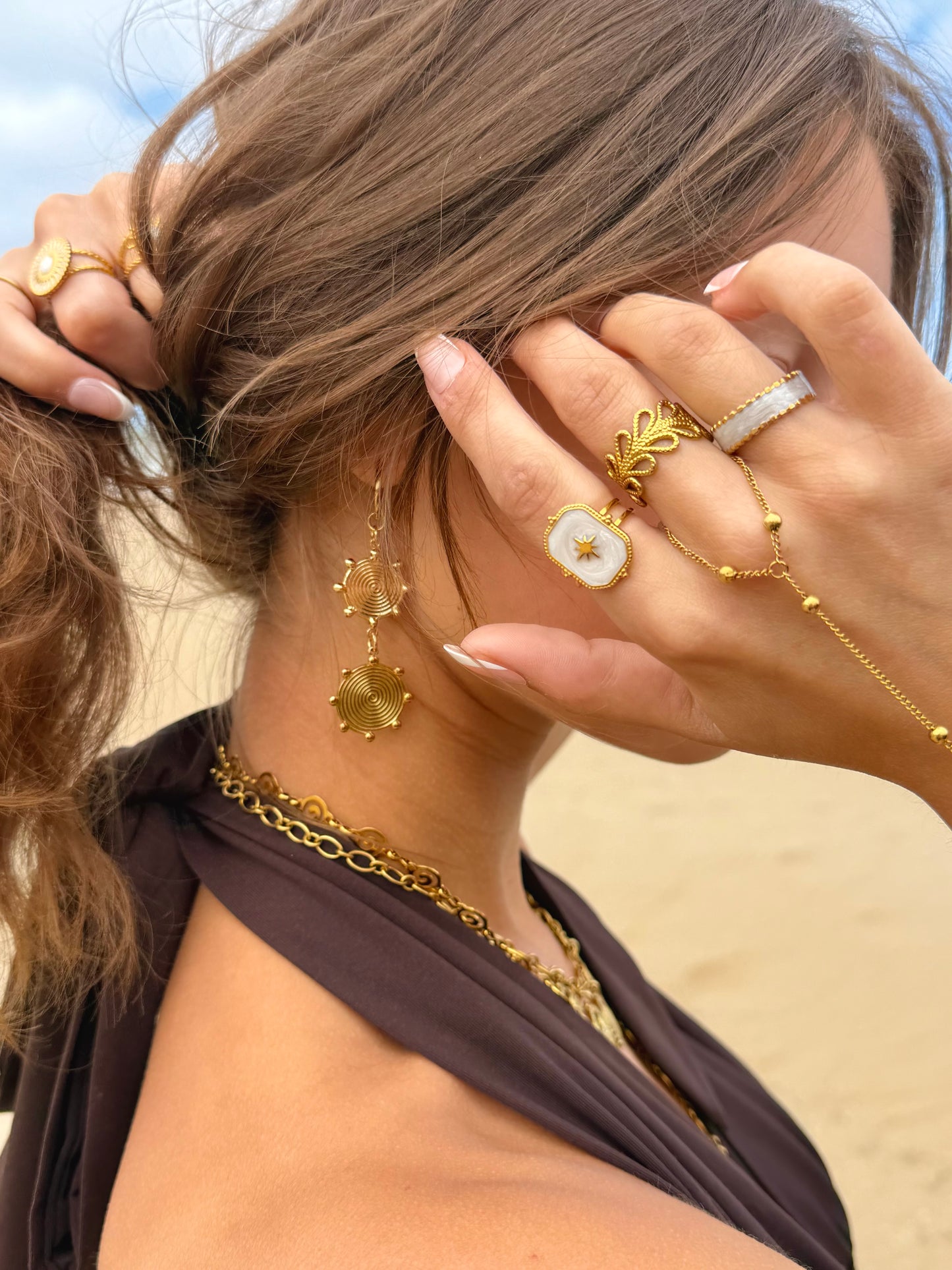 ‘ELENA’ ring - goud