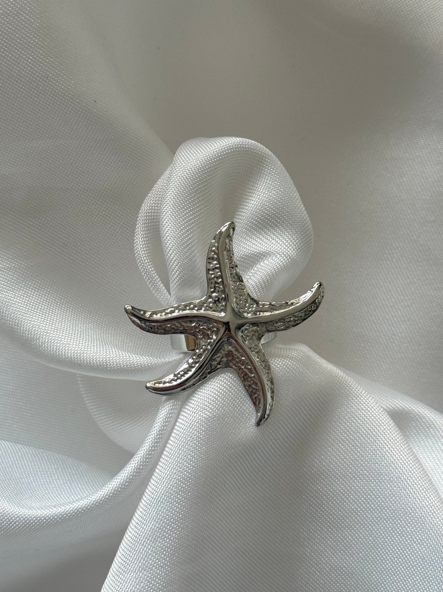 ‘SUMMER VIBES’ ring - goud/zilver