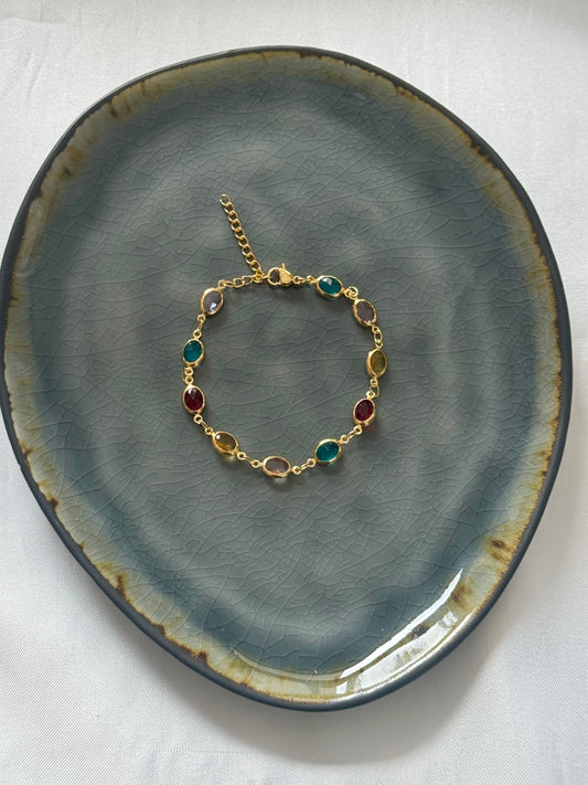 ‘COLOR’ armband - goud