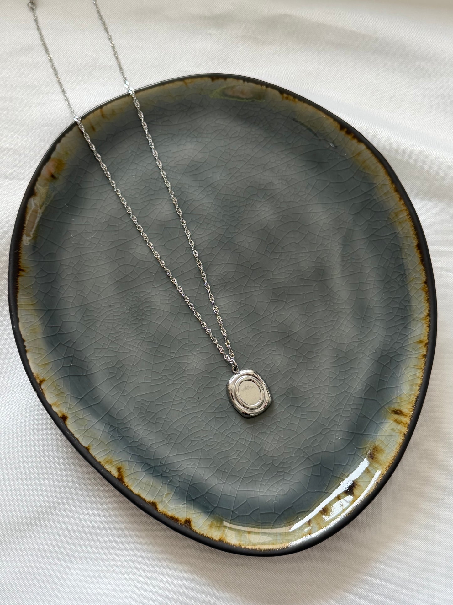 ‘TIRZA’ ketting - goud/zilver