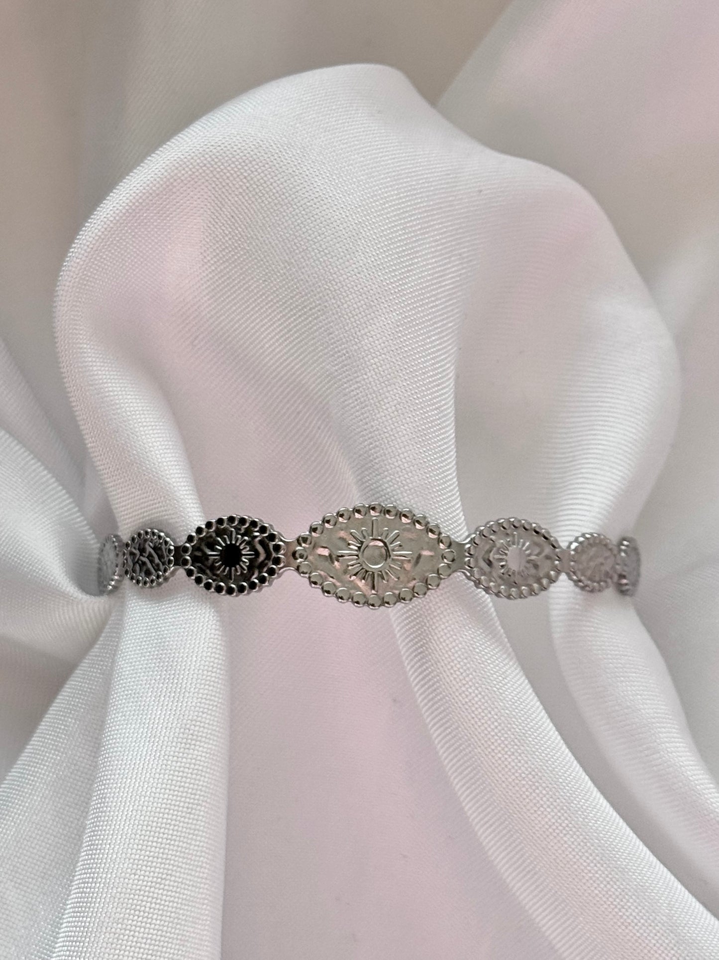 ‘KYRA’ bangle - goud/zilver