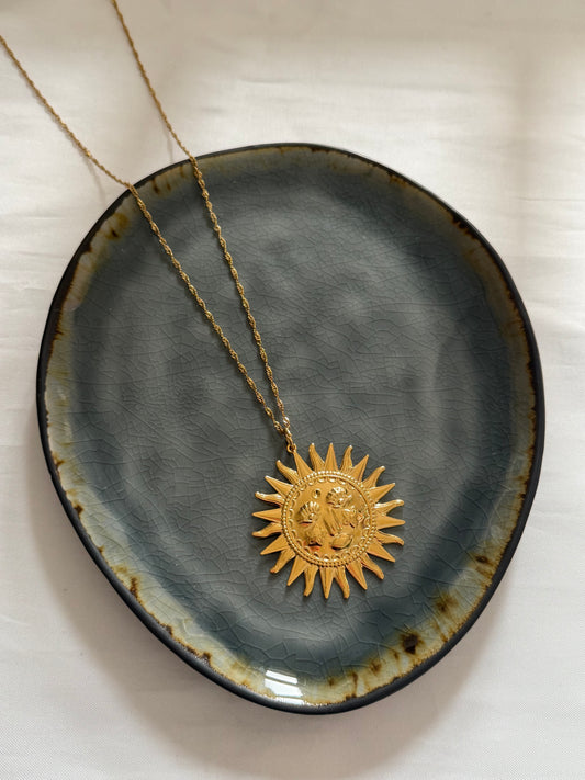 'SUNSHINE' ketting - goud