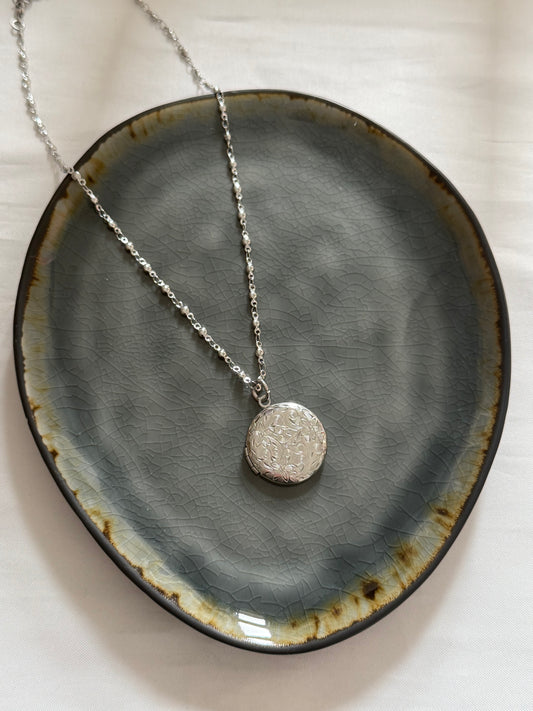 ‘ROSE’ ketting - zilver