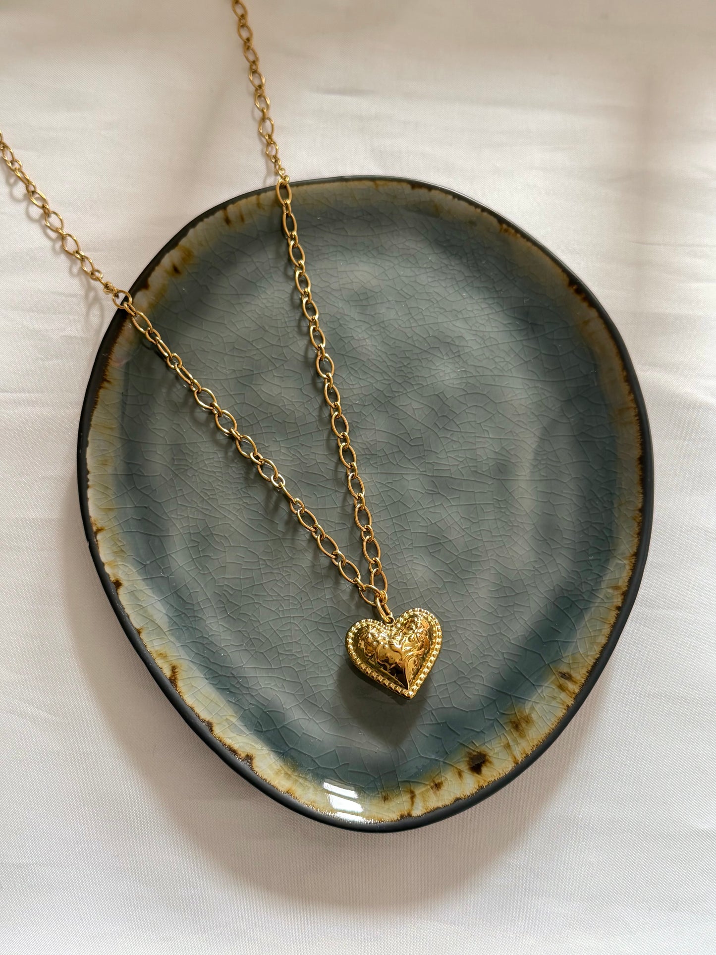 ‘SWEET’ ketting - goud/zilver