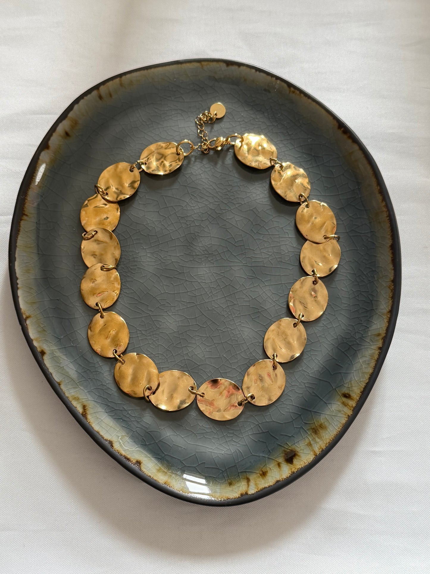 'DOTS' ketting - goud