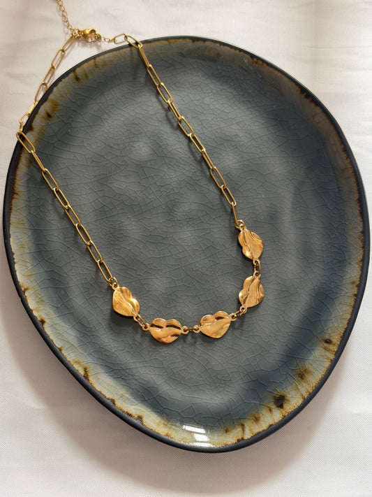 'LOVED' ketting - goud
