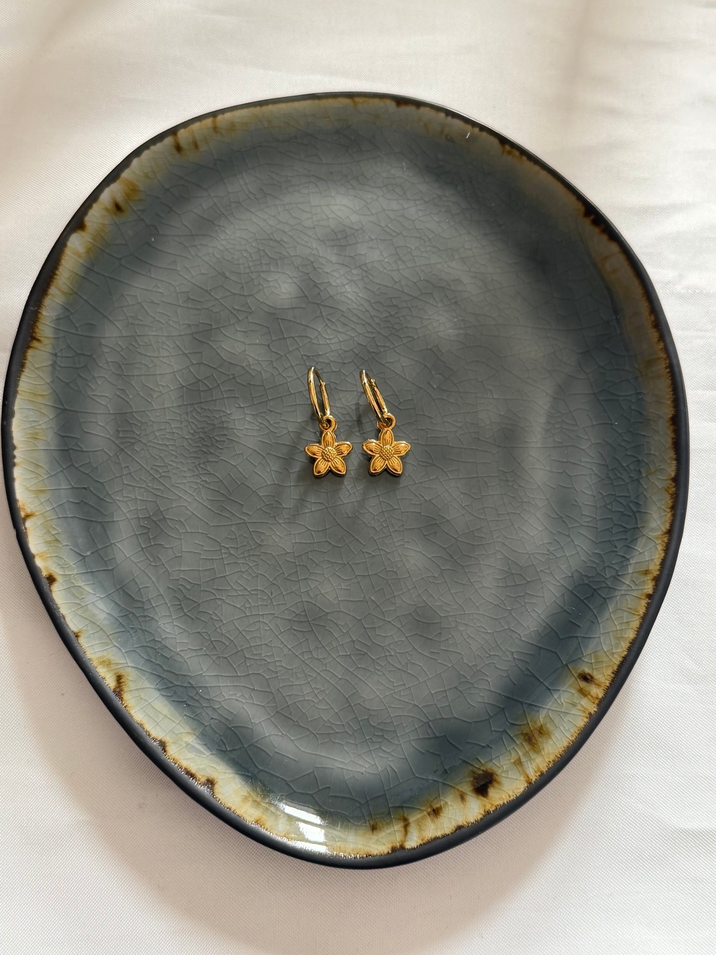 ‘DAISY’ oorbellen - goud