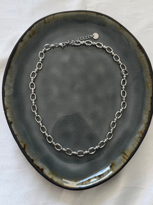 ‘CLAIRE’ ketting - zilver