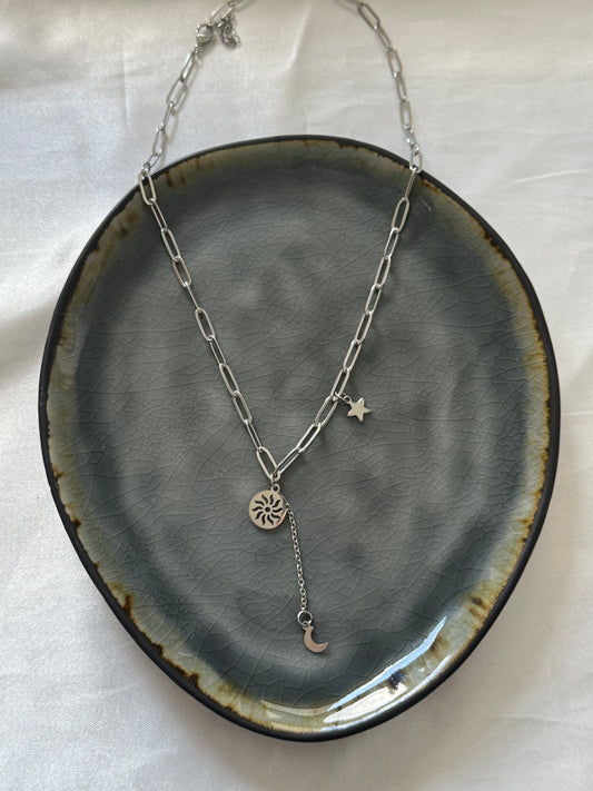 ‘KATY’ ketting - zilver