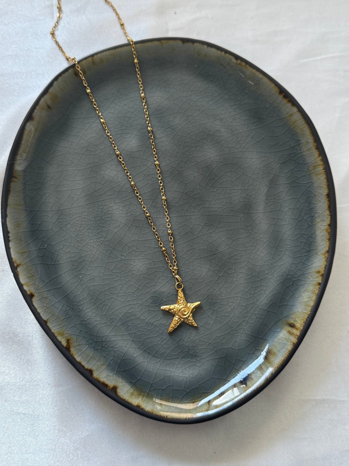 ‘STACEY’ ketting - goud/zilver