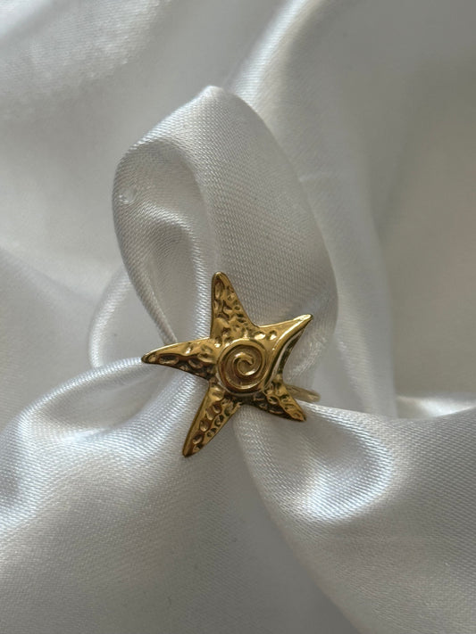 ‘CELINE’ ring - goud