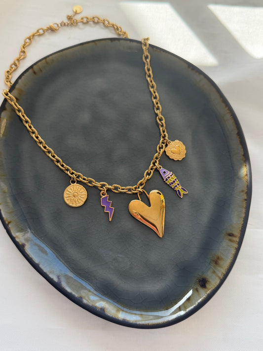 Bedelketting (9) - goud