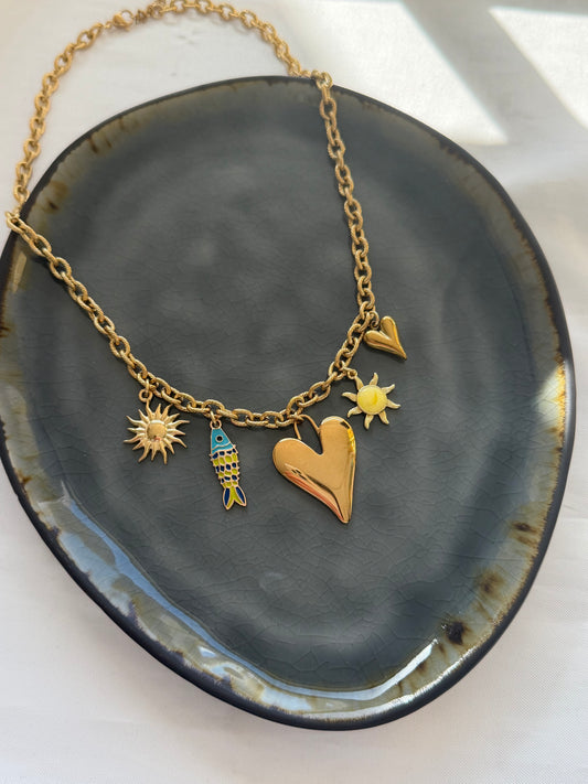 Bedelketting (7) - goud