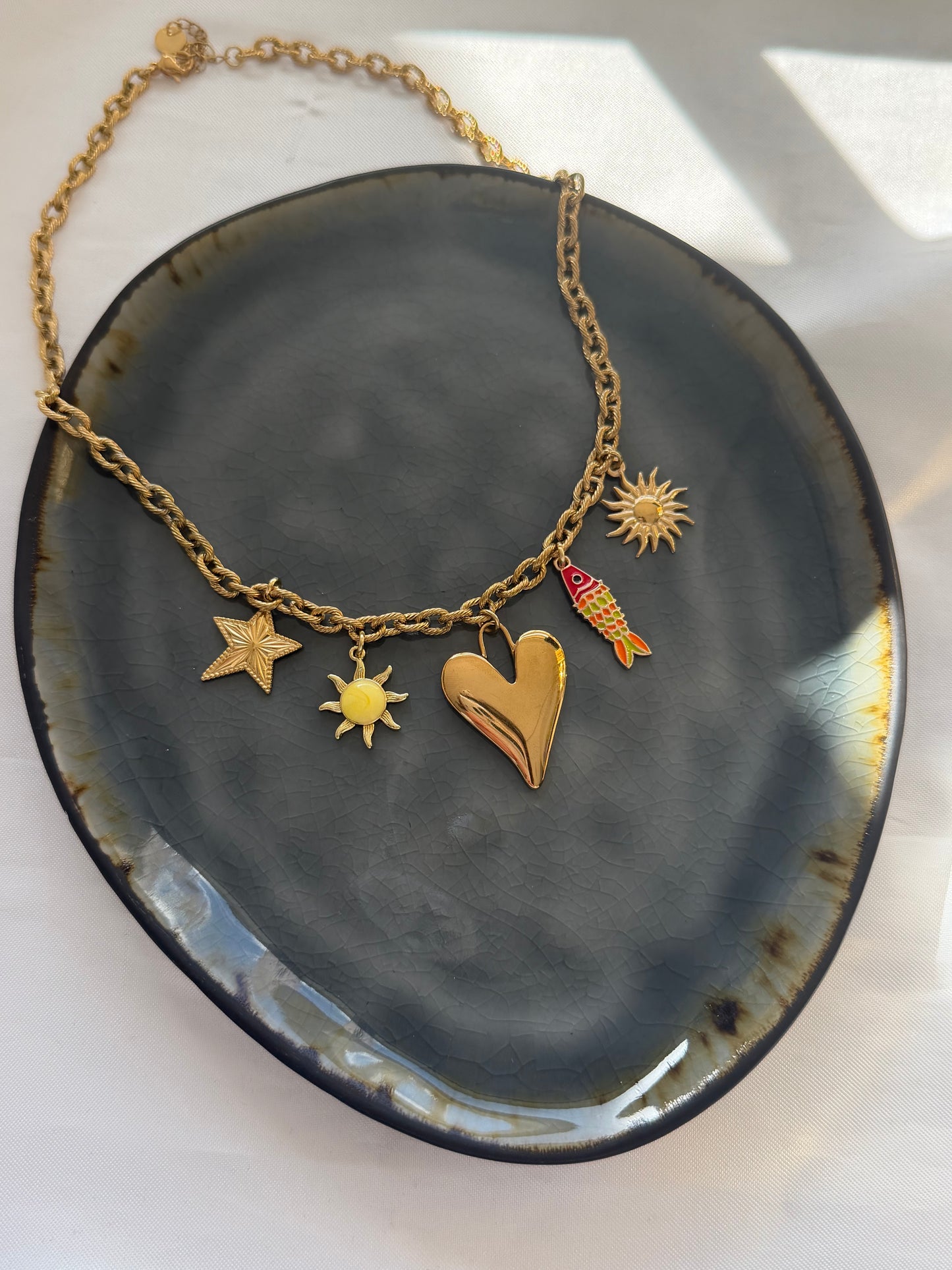 Bedelketting (18) - goud