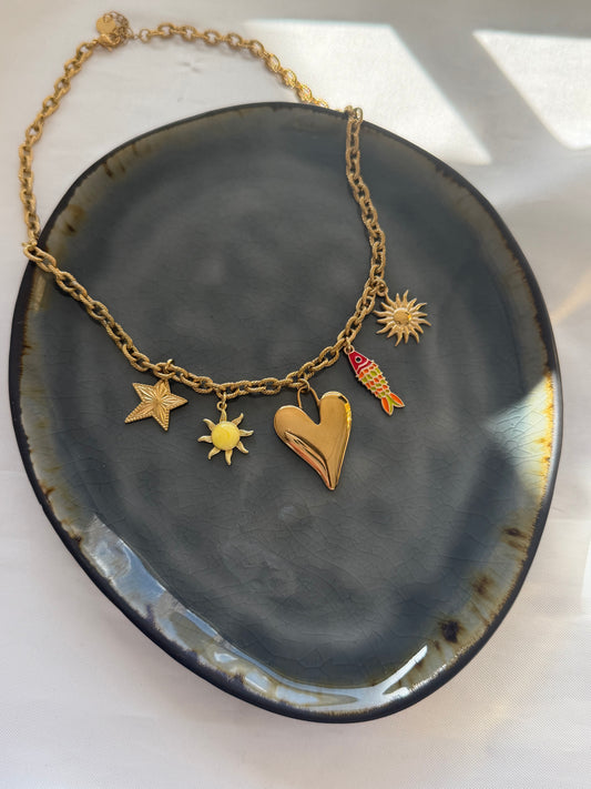 Bedelketting (18) - goud